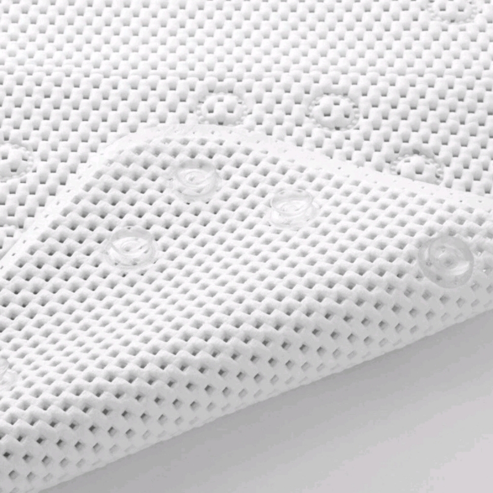 Comfort Bay White Waffle Cushion Tub Mat - Picture 6 of 9